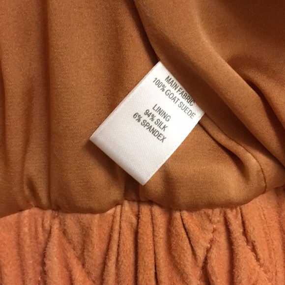 HOST PICK St. John Goat Suede Jacket Silk Lined S! - Picture 7 of 8